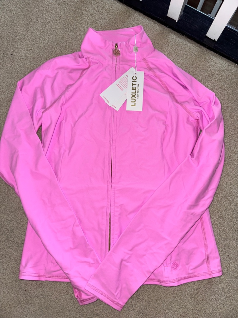 IN STORE! Lilly Pulitzer Breaker Jacket in Pink Worth!